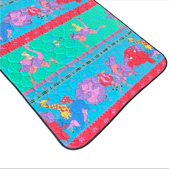 Vintage Disney The Lion‎ King  Blanket Toddler Bed Baby Crib Blanket Comforter - Picture 5 of 6